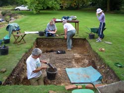 Chesham Bois House - Excavations